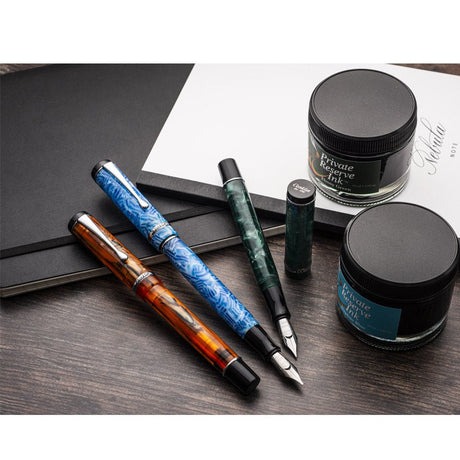 Conklin Duragraph Fountain Pen Amber - Pure Pens