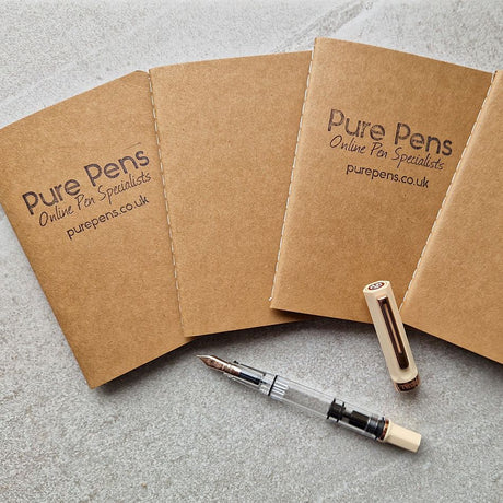 Pure Pens Kraft Notebooks