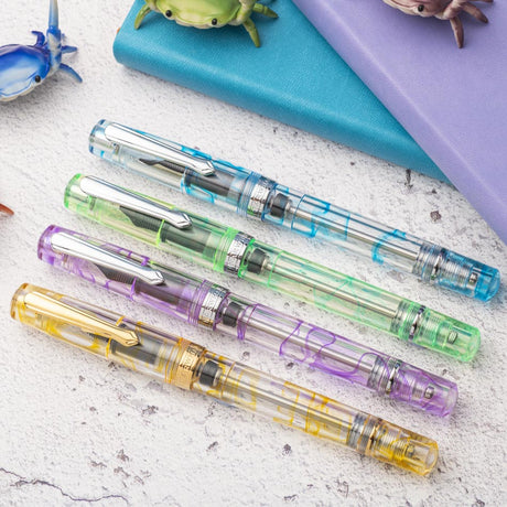 Nahvalur Original Plus Fountain Pen - Gold Ocellatus