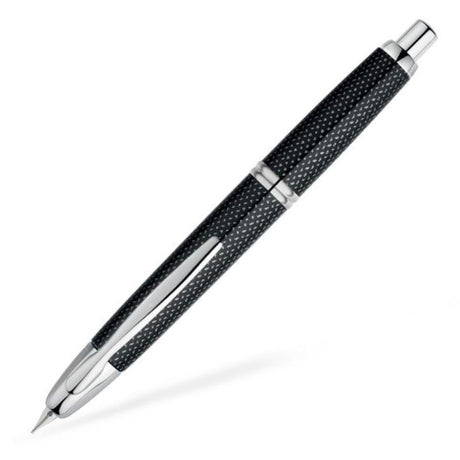 Pilot Capless Fountain Pen - Carbonesque Black - Pure Pens