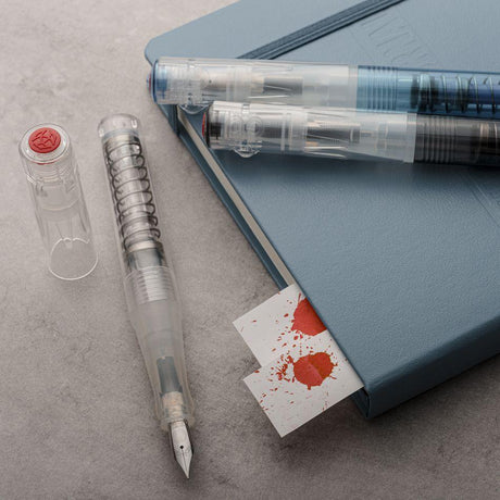 TWSBI GO Fountain Pen - Clear - Pure Pens